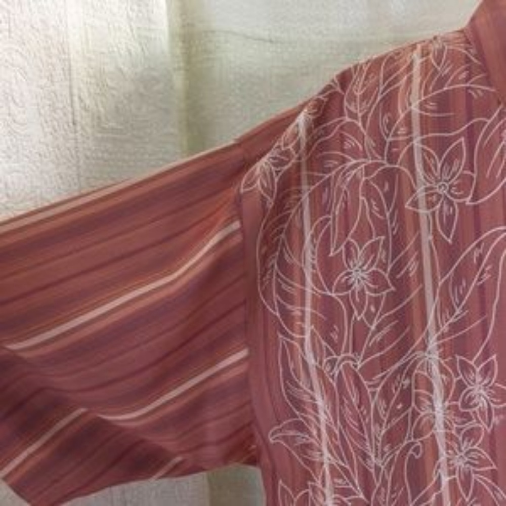 Joseph & Feiss Sz L Silk Printed Men Casual Shirt - Picture 7 of 7